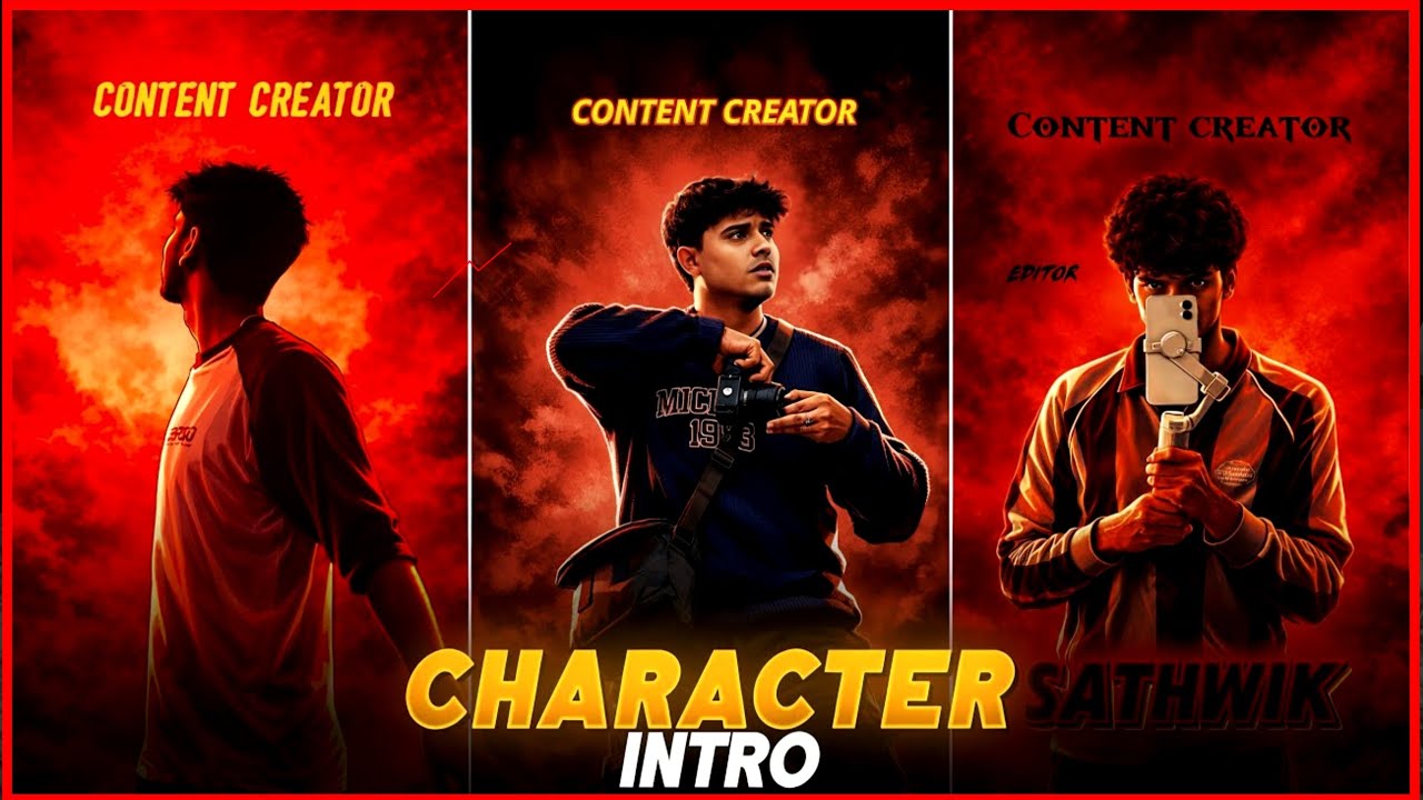 New Trending intro create in mobile phone very easily 
