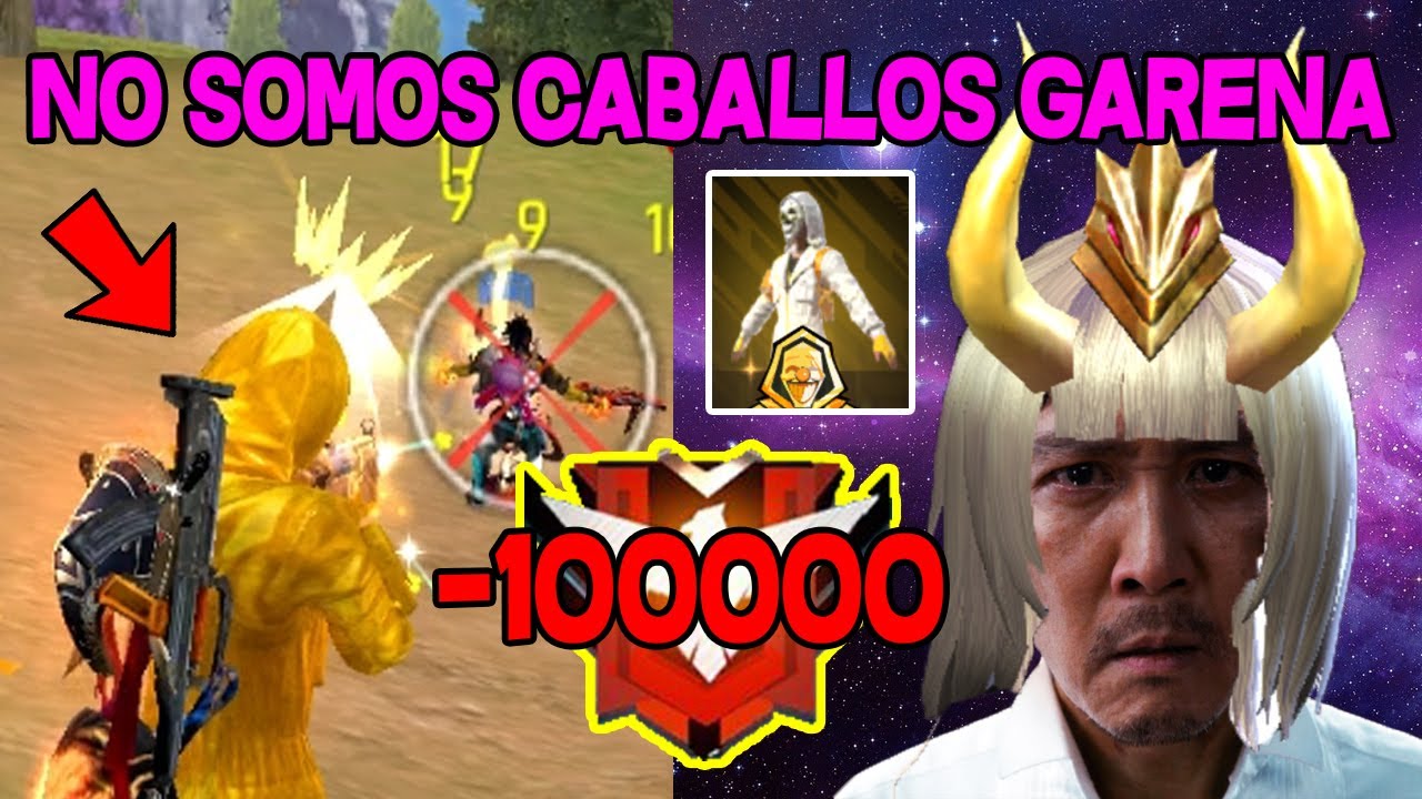 EL MANUAL DEL CAMPERO #88 NO SOMOS CABALLOS GARENA!!! PROBANDO AL CRIMINAL DORADO!!! FREE FIRE!!!