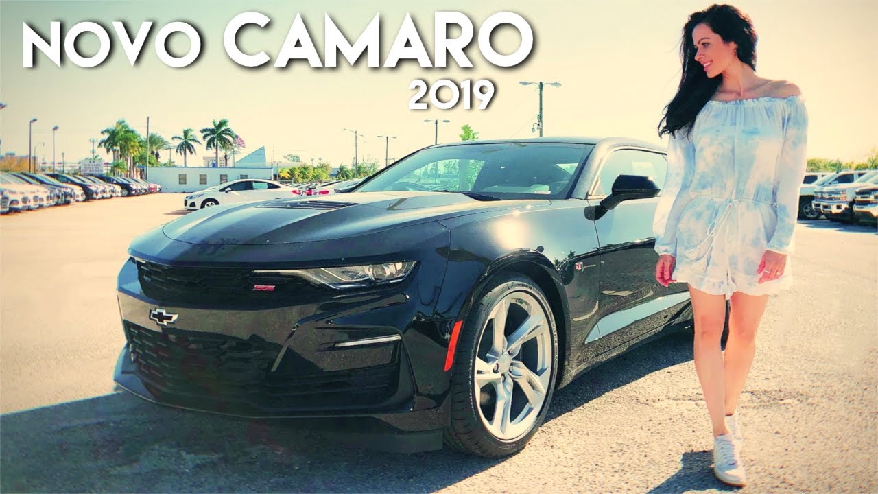 NOVO Chevrolet CAMARO 2019 nos EUA: versão SS V8 custa $39,590