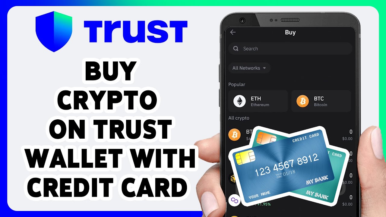 How To Buy Crypto On Trust Wallet With Credit Card 2024 | Trust Wallet Crypto Purchase Tutorial