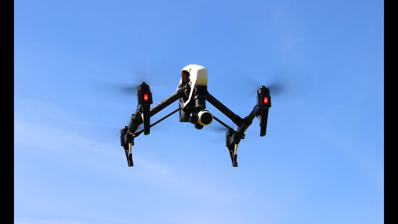 DRONE UNBOXING - DJI INSPIRE 1 TEST RUN