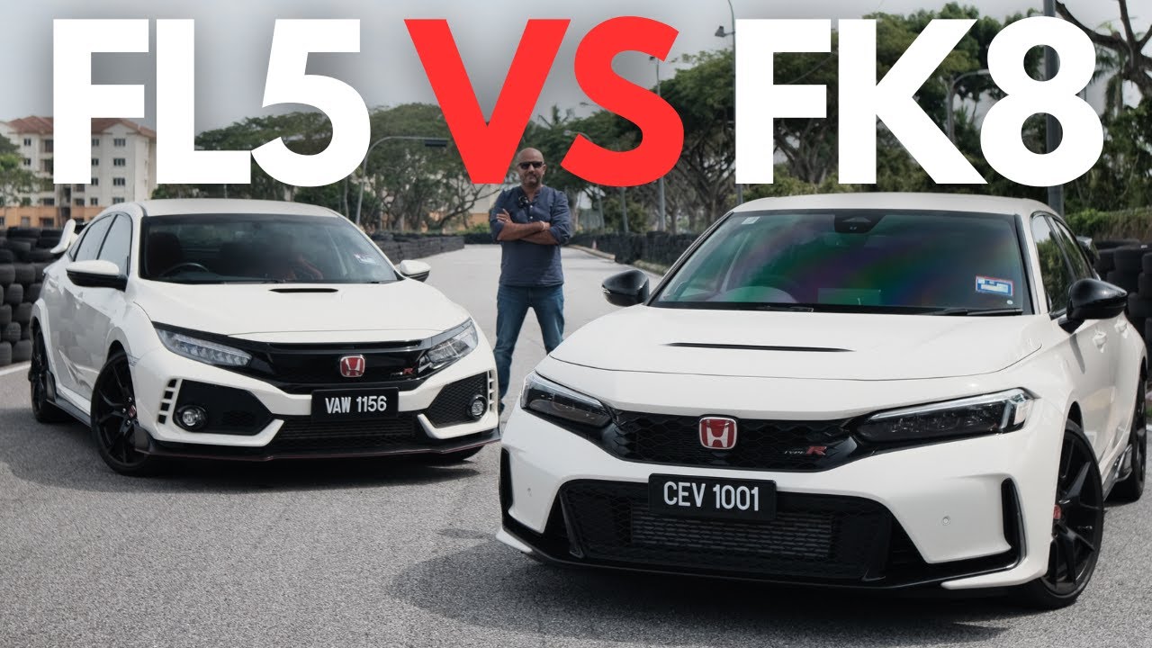 Просто для удовольствия: Honda Civic Type R FL5 против FK8! Обзор, о котором никто не спрашивал!