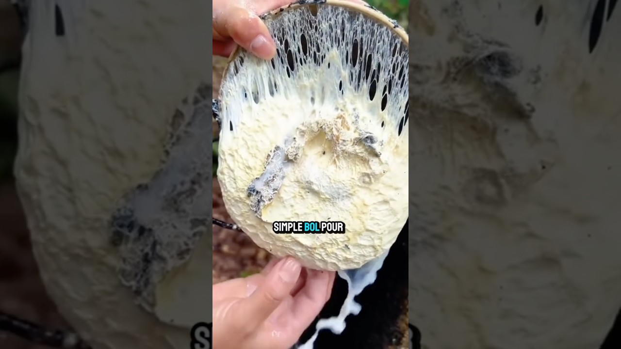 D&eacute;couvrez comment le latex de l&rsquo;h&eacute;v&eacute;a se transforme en caoutchouc ! 🌿🛞 #H&eacute;v&eacute;a #Caoutchouc #Nature