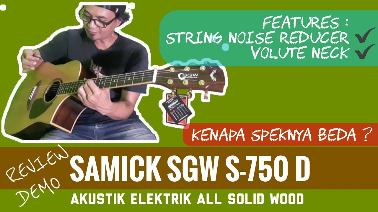 POTENSI DICURIGAI JIKA YG DIJUAL DI INDO SPEK PREAMPNYA SESUAI WEBSITE ⁉️ SAMICK SGW S-750 D