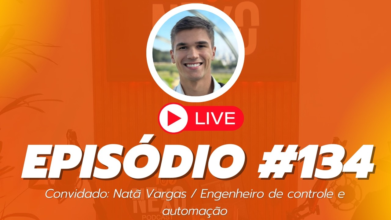 🔴Live com Natã Vargas | Brasileiro cria prótese 3D e fica entre os melhores do mundo