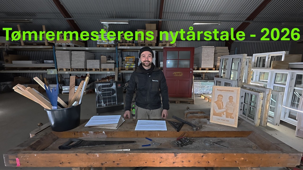 T&oslash;mrermesterens Nyt&aring;rstale 2026 - Lev med det