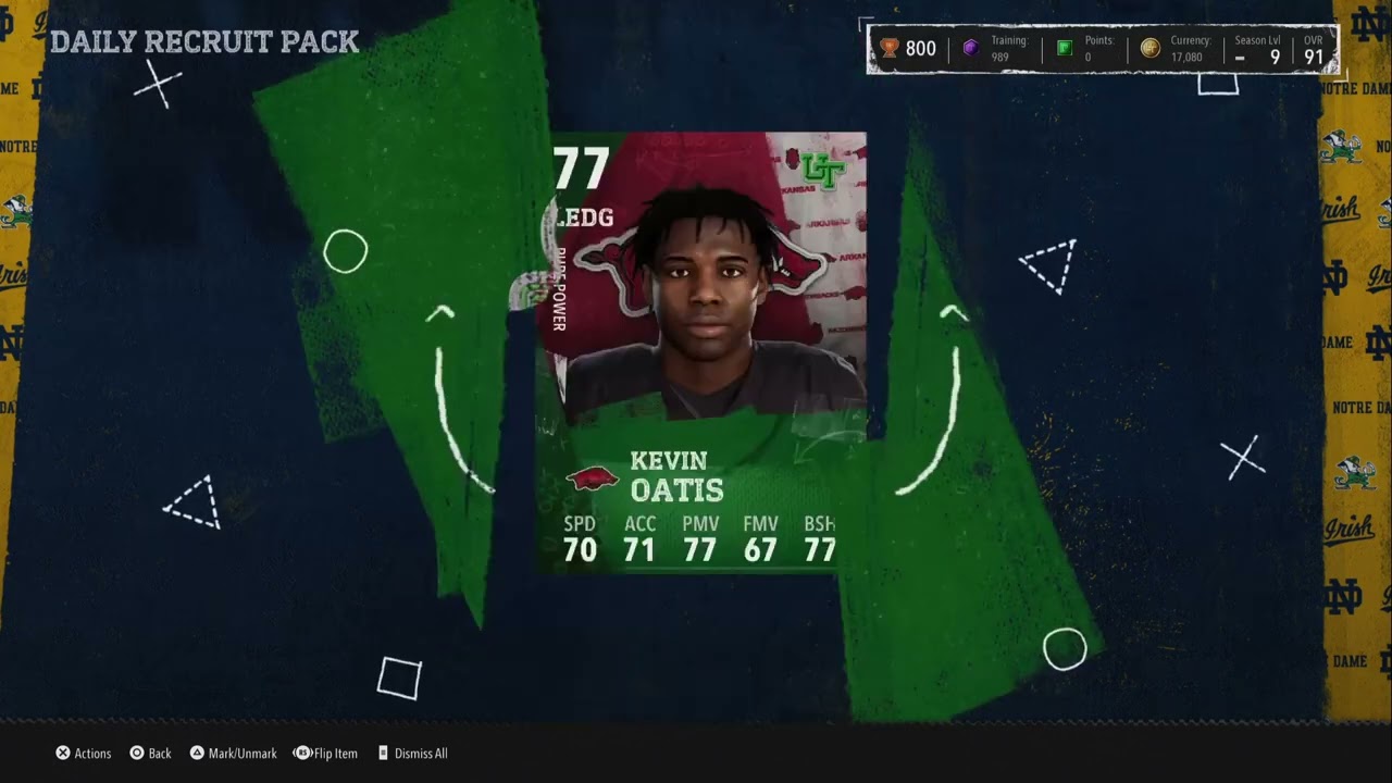 Madden with mack
