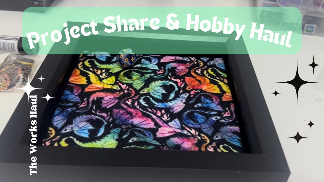 Project Share & Hobby Haul | The Works, Amazon & M&S