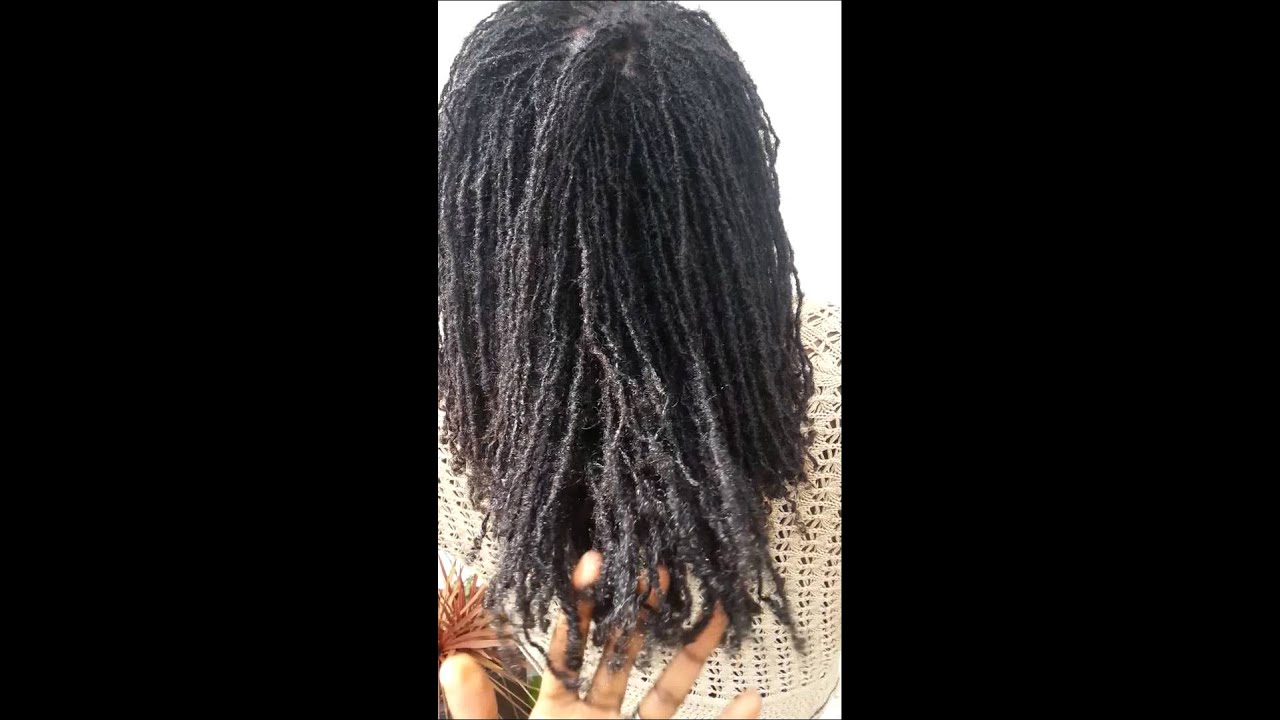 Tasha's Small Locks Are 3 Years Sisterlocks UK.