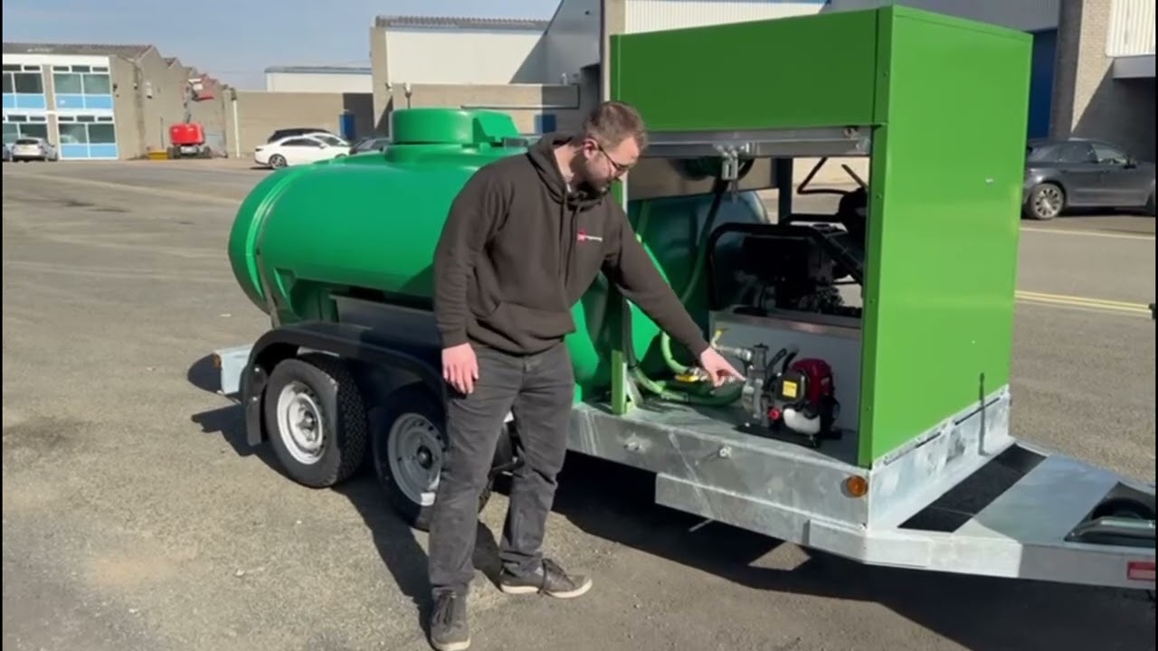 Water trailer bespoke build