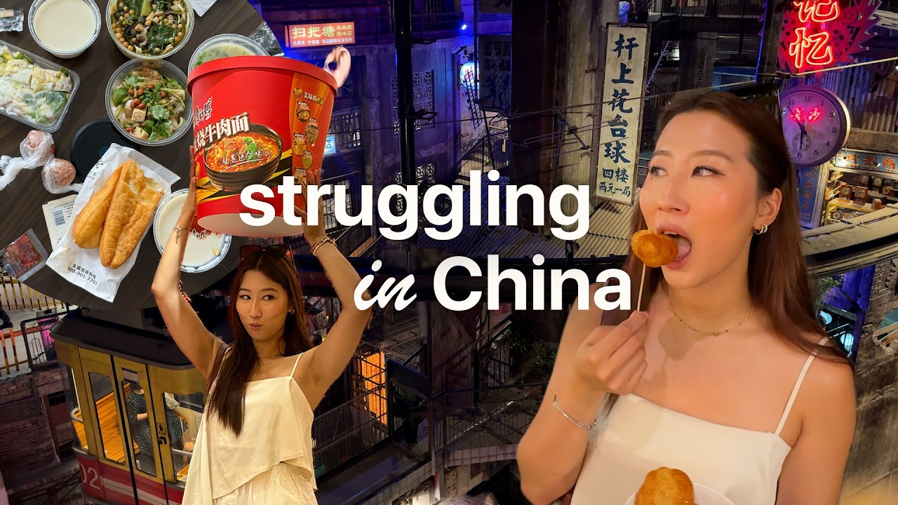 shanghai to changsa in 40°C heat, pack with me for 2 weeks, struggles with chinese apps | china pt1