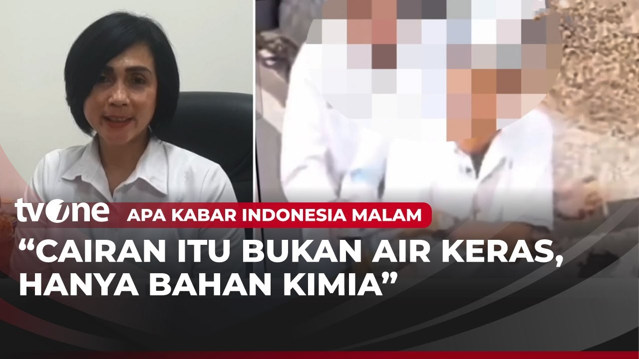 Polisi Sebut Cairan yang Dilempar 3 Pelajar Bukan Air Keras | AKIM tvOne
