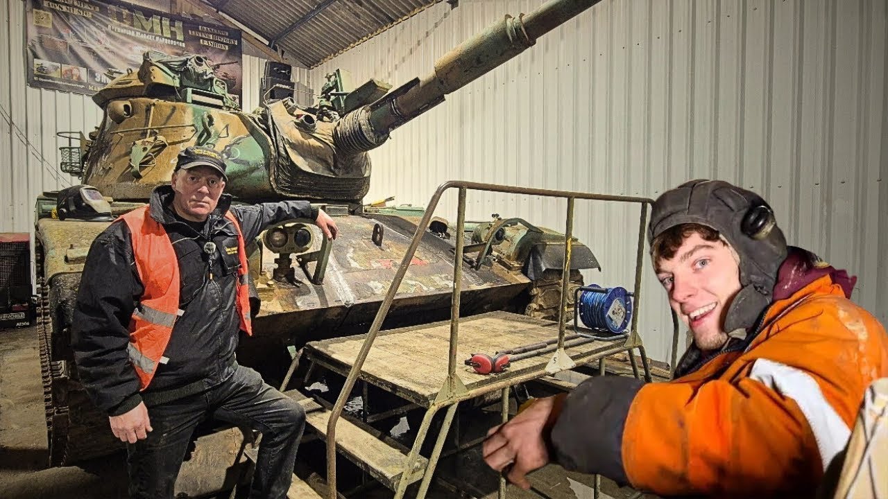 Врываемся в мастерскую мистера Хьюза! (Наше обновление танка М60)