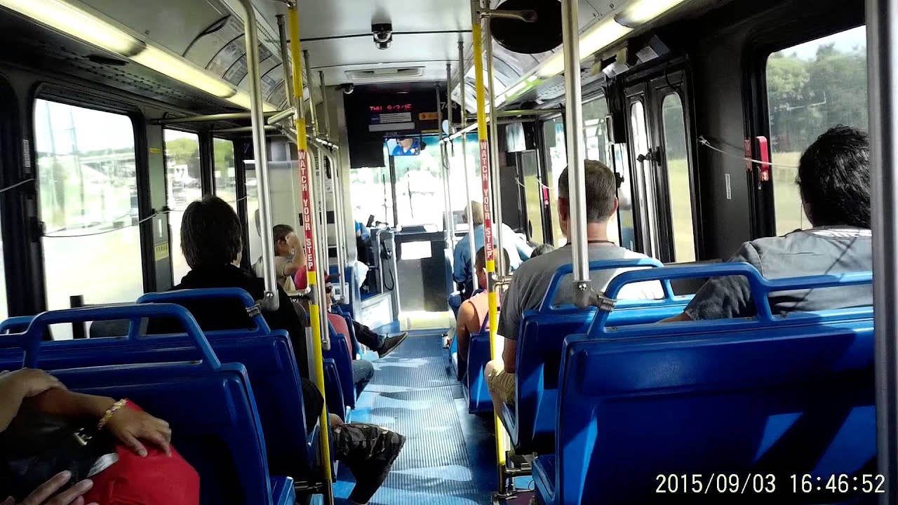 VIA bus route 5O2 in San Antonio, Texas on Thursday September 03, 2015