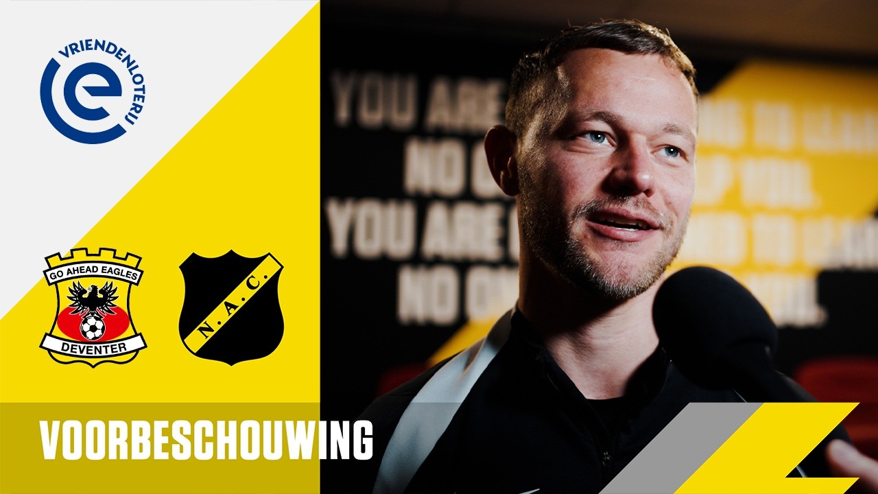 INTERVIEW | Voorbeschouwen op Go Ahead Eagles - NAC met Boyd Lucassen