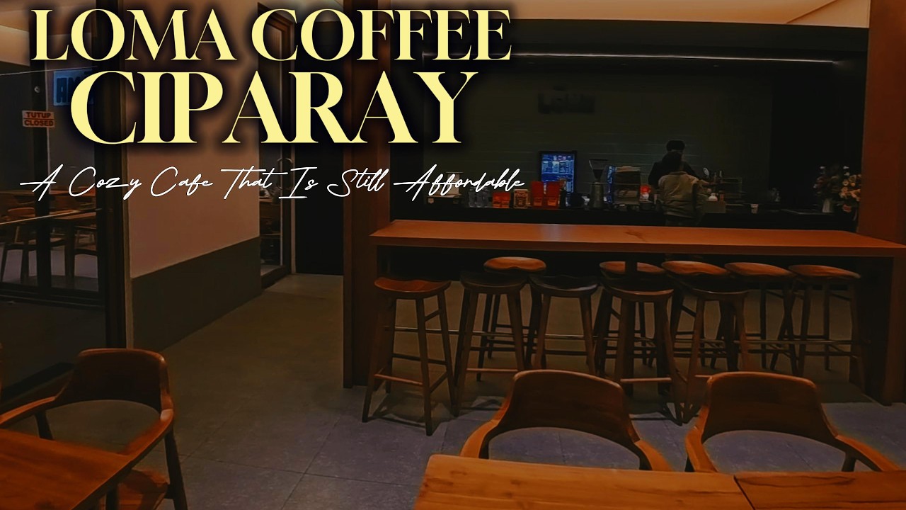 MURAH TAPI TIDAK MURAHAN! Tempat Ngopi Mewah Dengan Harga Murah - Loma Coffee