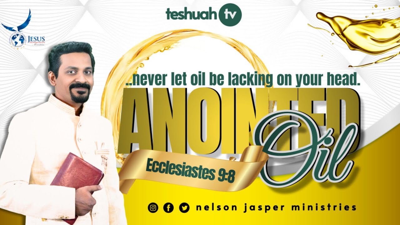 🔴🅻🅸🆅🅴 ANOINTING OIL SERVICE | 40TH DAY FASTING PRAYER | TESHUAH GRACE TABERNACLE PS. NELSON JASPER W