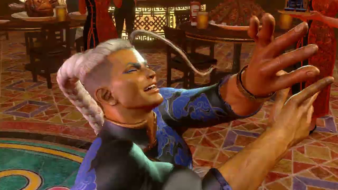 Street Fighter 6 Samurai (Akuma) vs naruo (Jamie MOD)