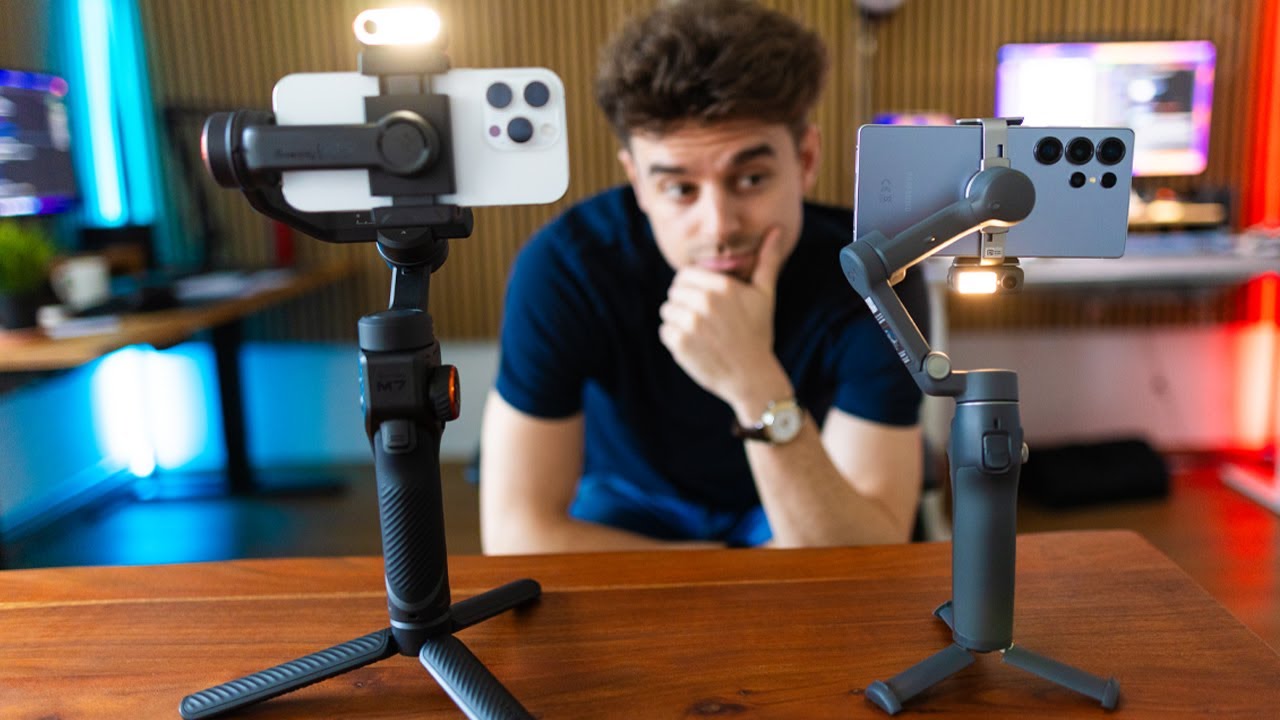 DJI OM7P vs Hohem iSteady M7 - Which Smartphone Gimbal WINS in 2025?