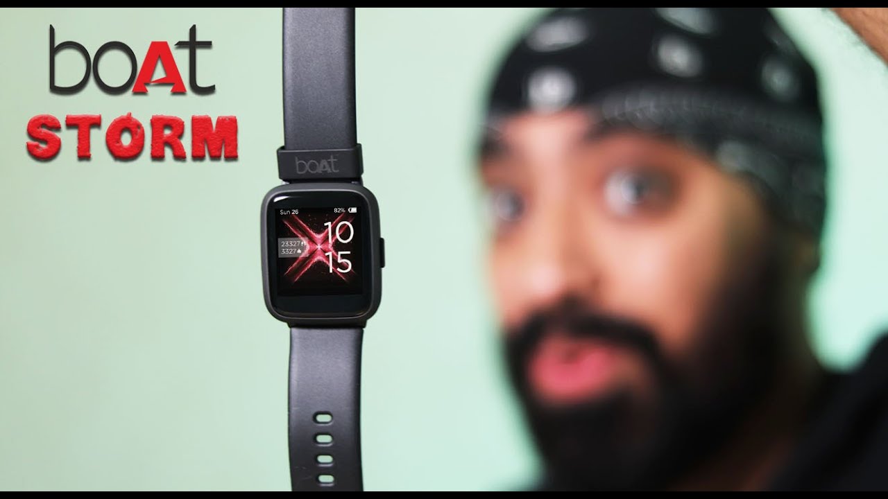 Boat Storm Smartwatch with SpO2 - Value for Money 🔥