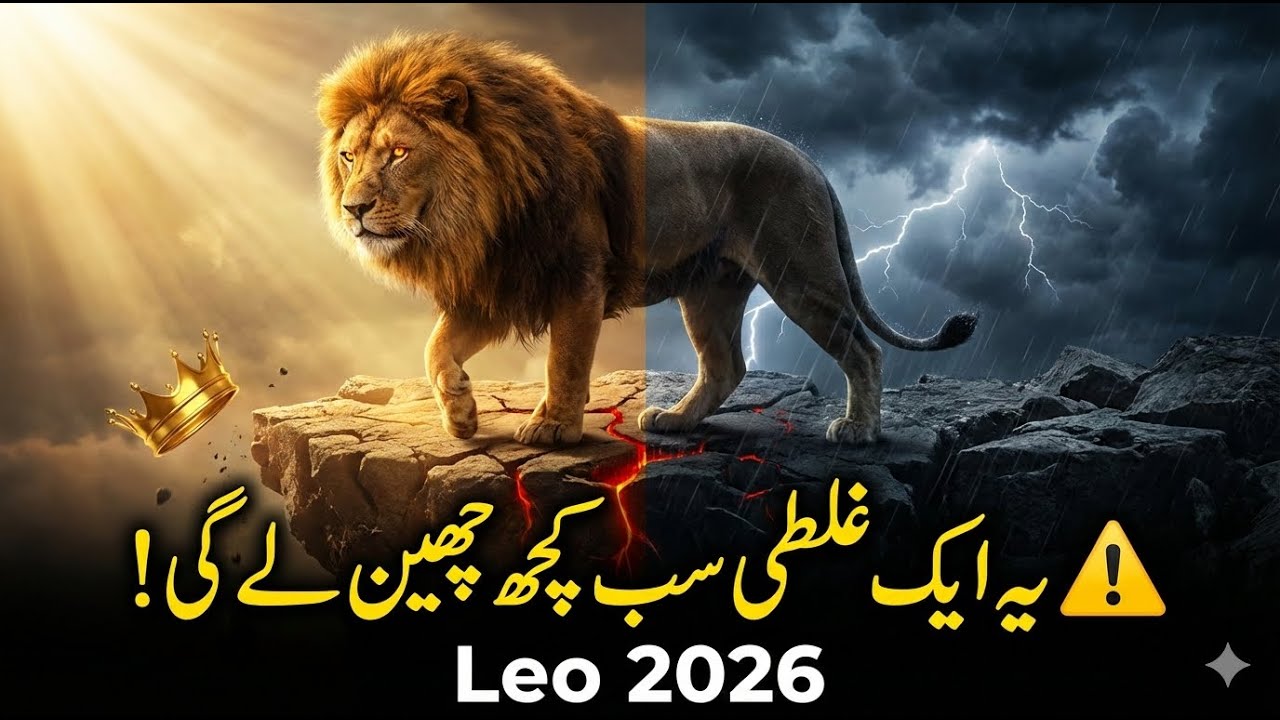 Leo 2026: Yeh Ek Ghalti Sab Kuch Cheen Legi! ⚠️ | Burj Asad Horoscope