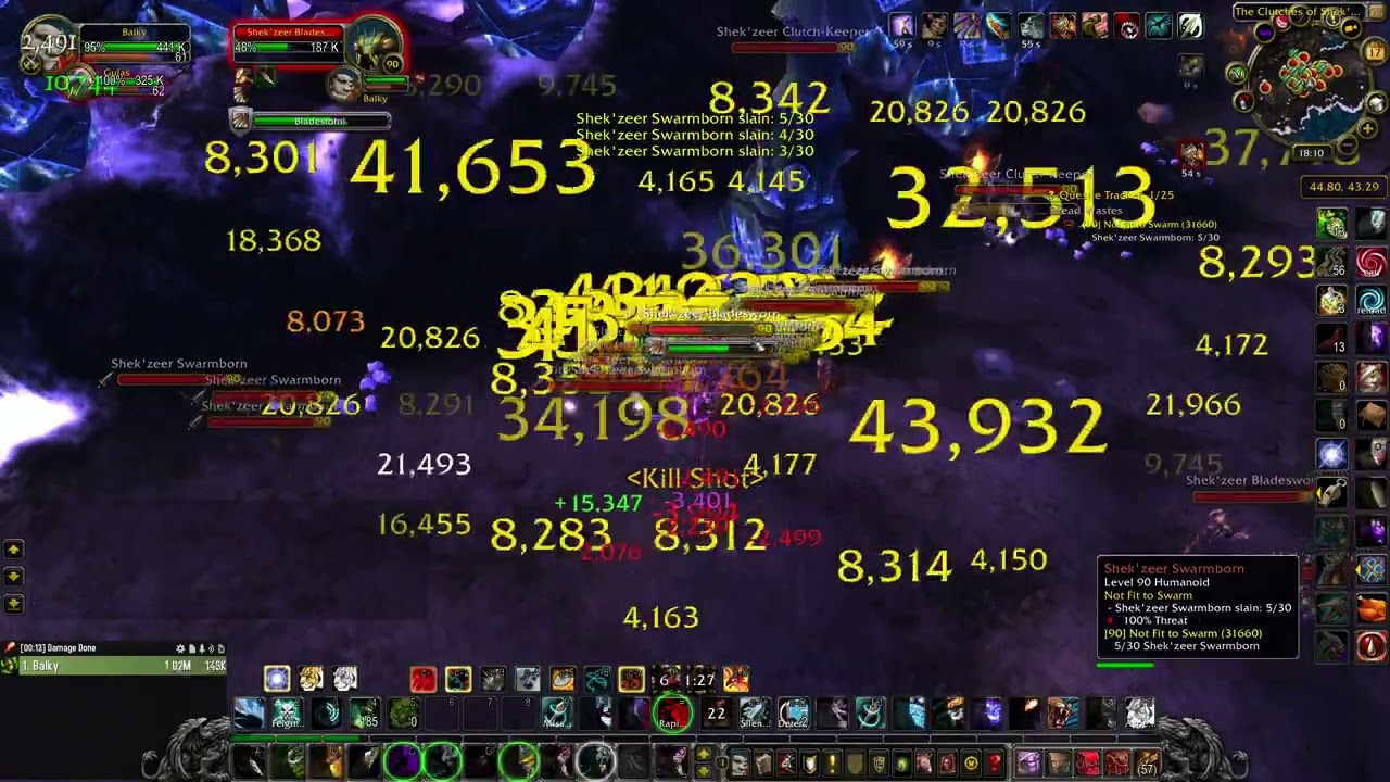 Not Fit to Swarm (WOW MOP quest)