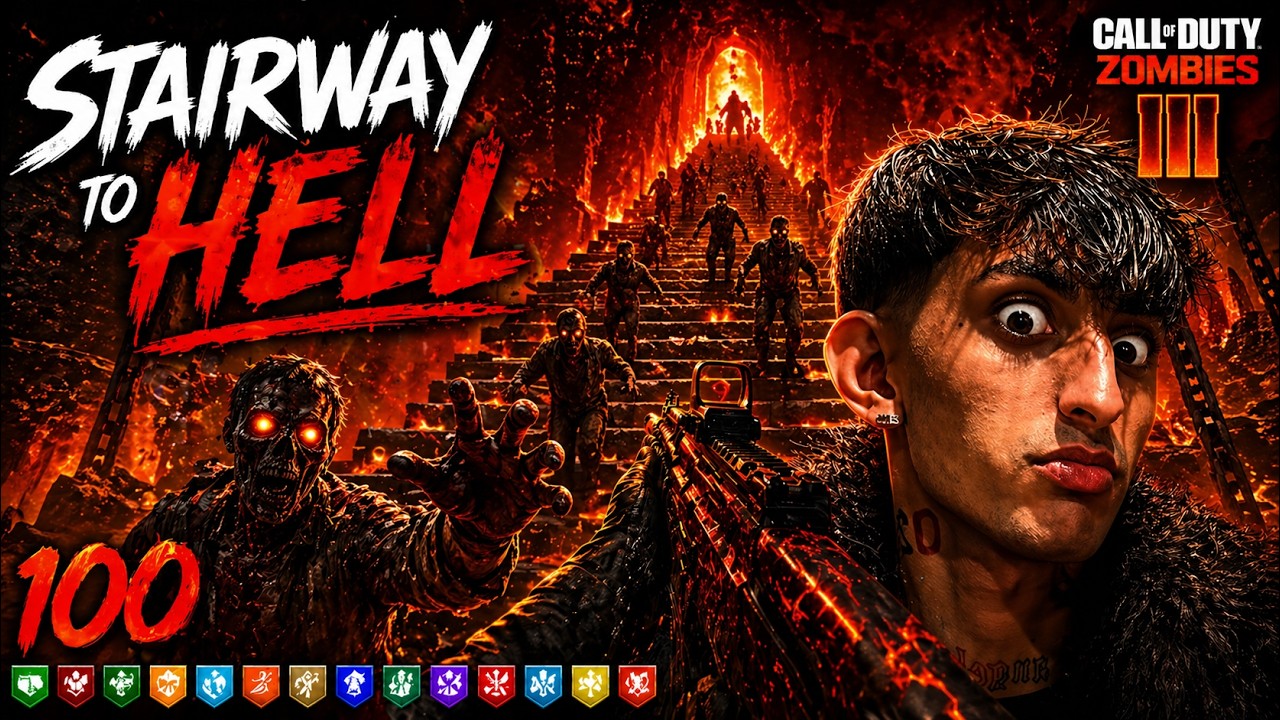 Can I Survive STAIRWAY TO HELL?! 😮‍💨 | Black Ops 3 Zombies