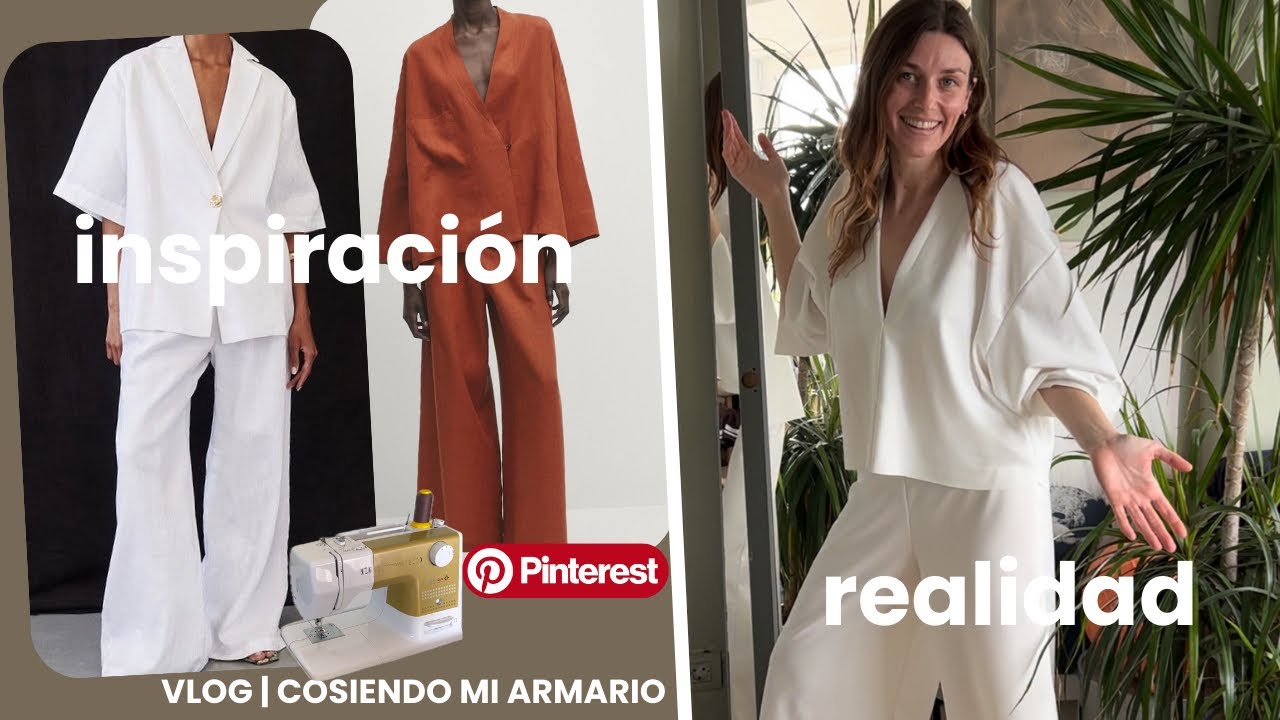 Ep. 14 | Así hago un total look cómodo inspirado en Pinterest | VLOG costura