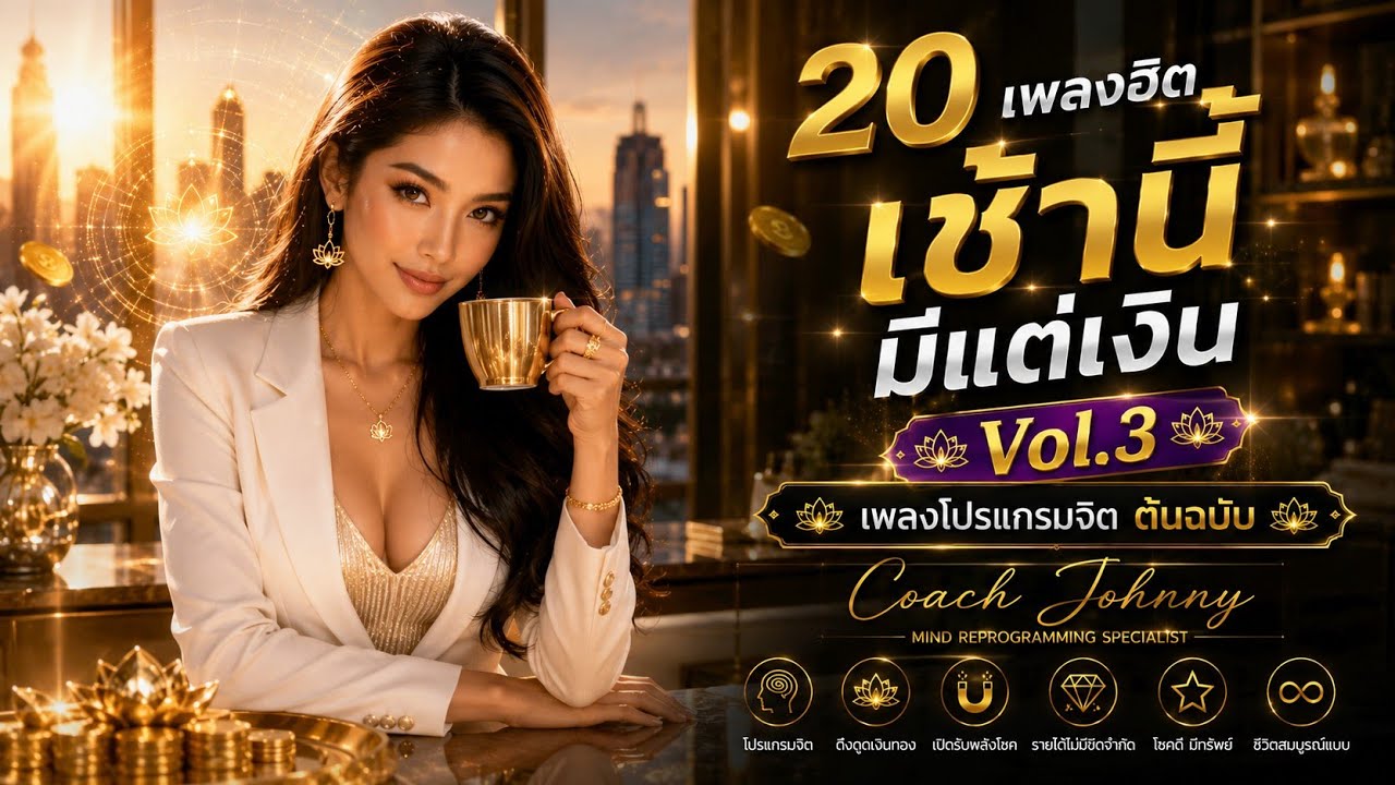20 เพลงฮิต เช้านี้มีแต่เงิน Vol.3 | เพลงโปรแกรมจิต ต้นฉบับ