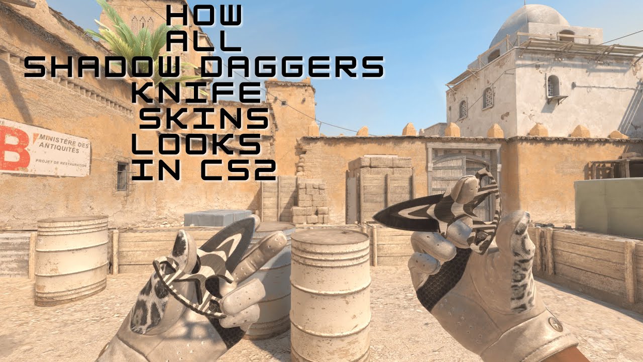 All Shadow Daggers Knife Skins in CS2