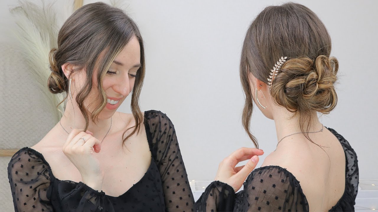 RACCOLTO BASSO facile e veloce ~ LOW BUN easier than it looks | Silvia Viscardi