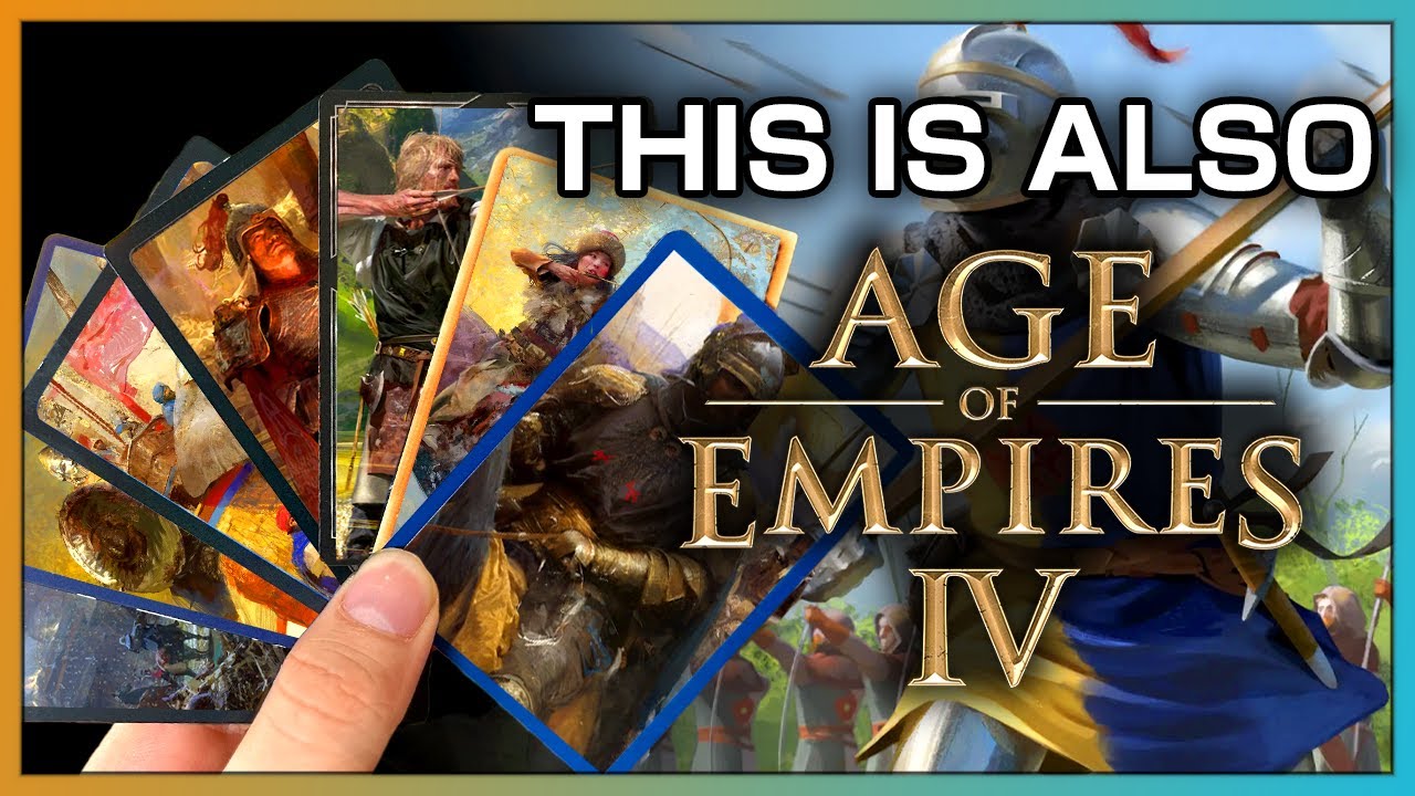 Yes, Age of Empires IV has a Card Game. And it's AMAZING.