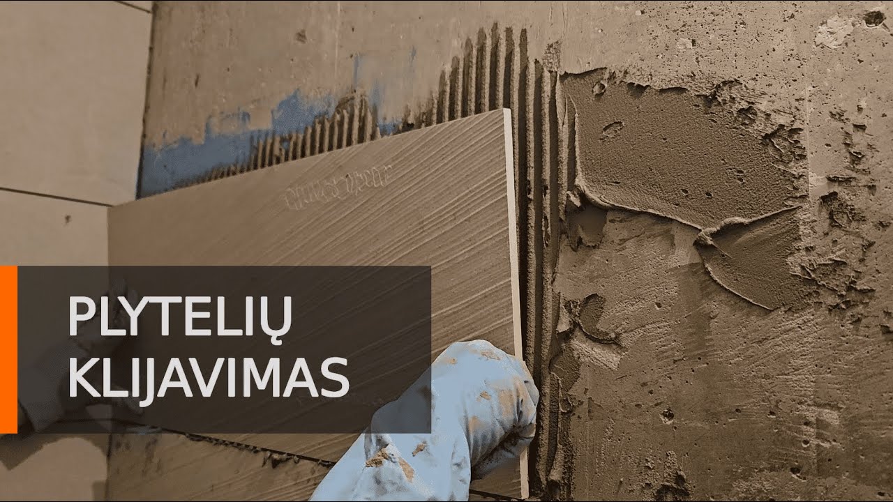 Plytelių klijavimas