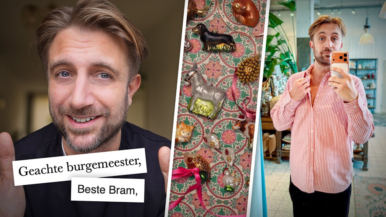 Slappe mail van de burgemeester + kerstig shoppen! 🤩