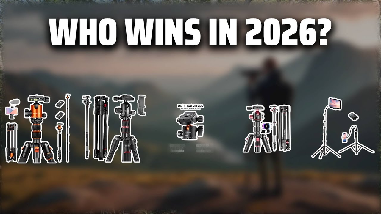 The Top 5 Best Tripod Tall in 2026 - Must Watch Before Buying!