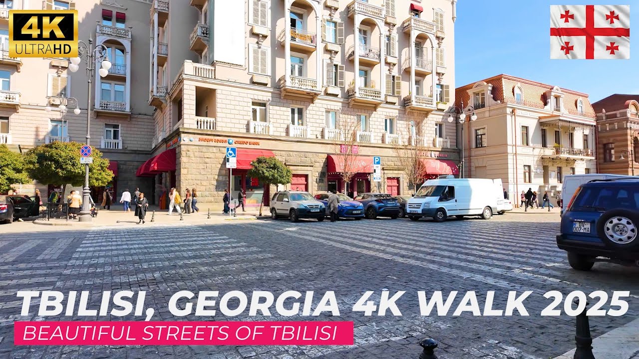 【4K】Tbilisi, Georgia 4K Walk 2025 | Beautiful Streets of Tbilisi