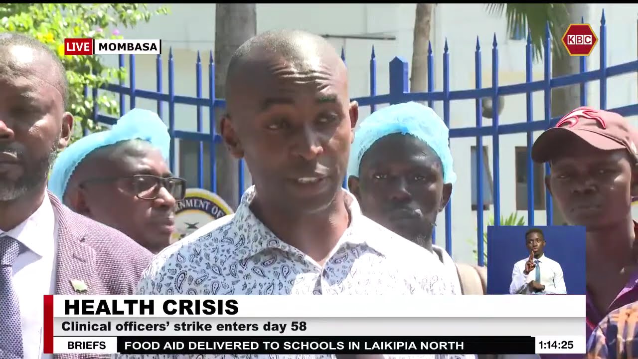 Clinical officers' strike enters day 58