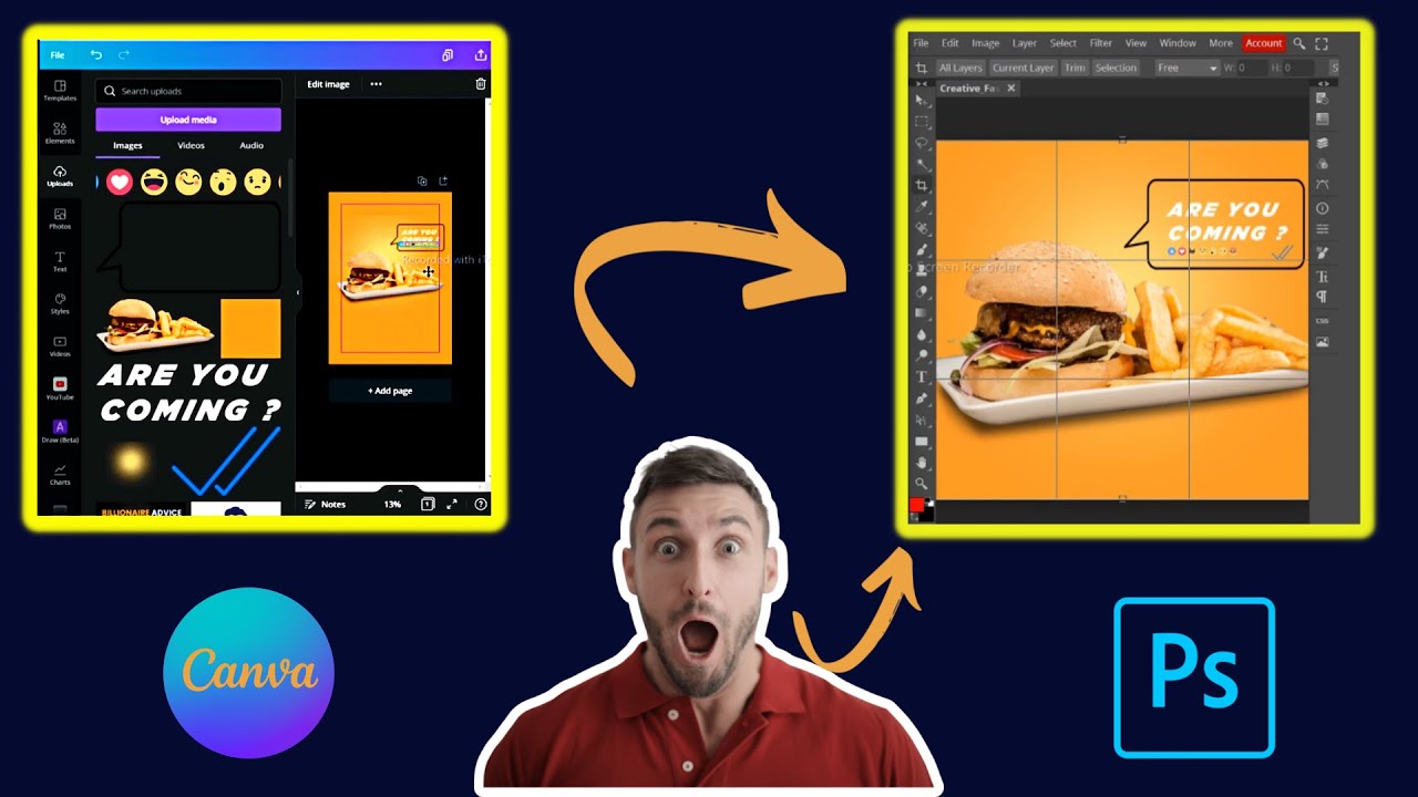 PSD to Canva editable (FULL TUTORIAL)
