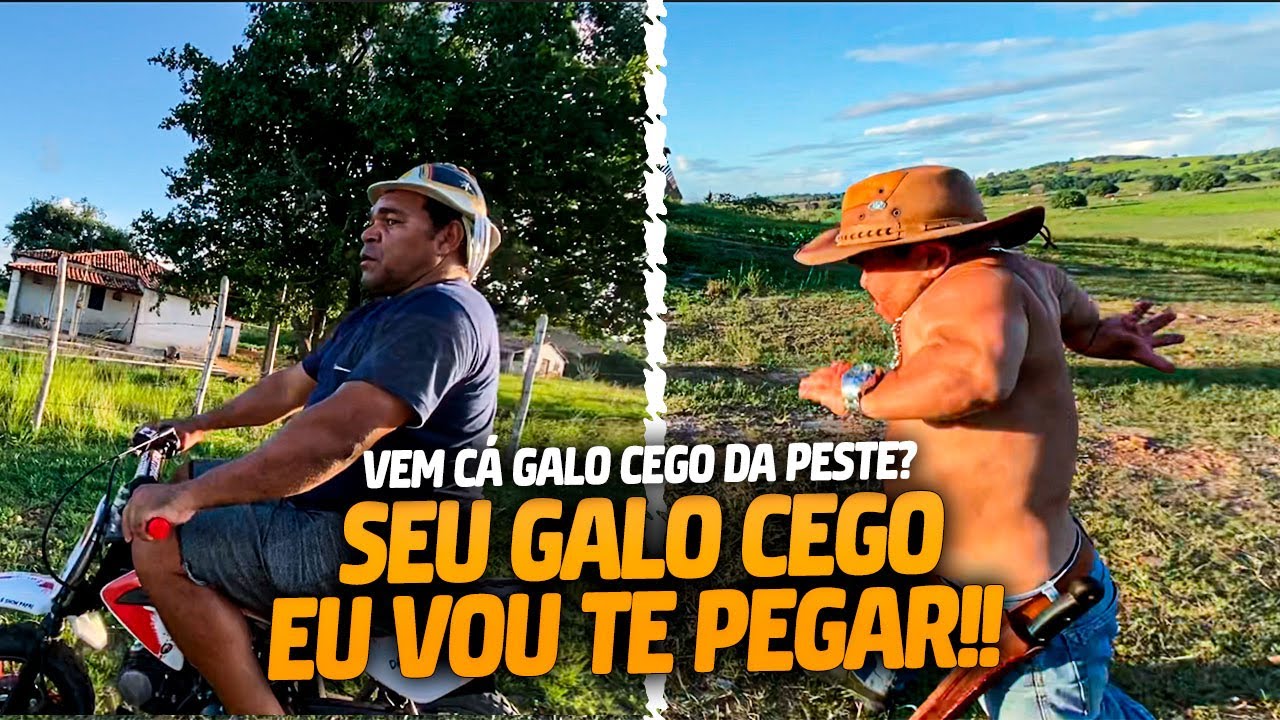 GALO CEGO ROUBA MOTO DE PILILIU DA RESENHA 😂 | GALO CEGO