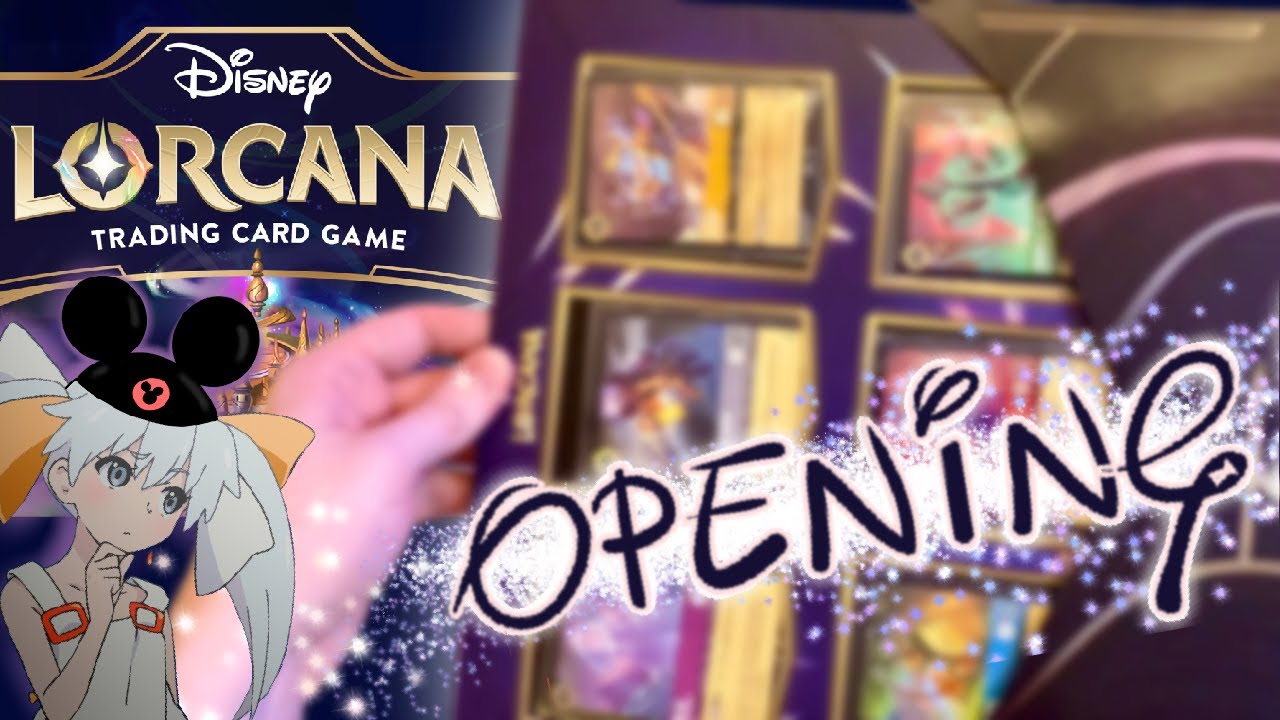 Disney's LORCANA TCG Collector Set OPENING!