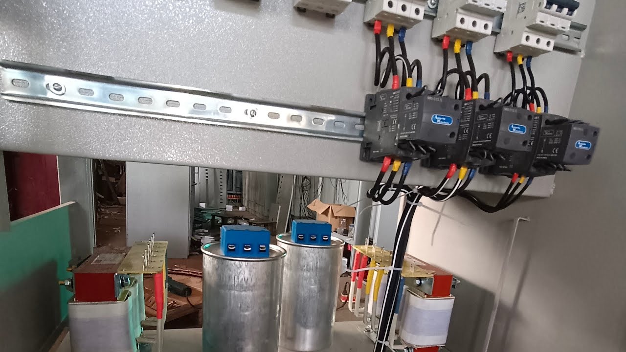 capacitor panel board wiring