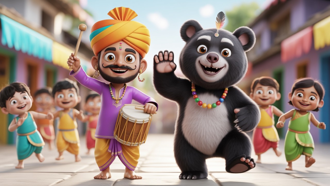 Kalu Madari Aaya | Hindi Rhymes & Kids Songs | Hindi Rhymes for Kids | Balgeet