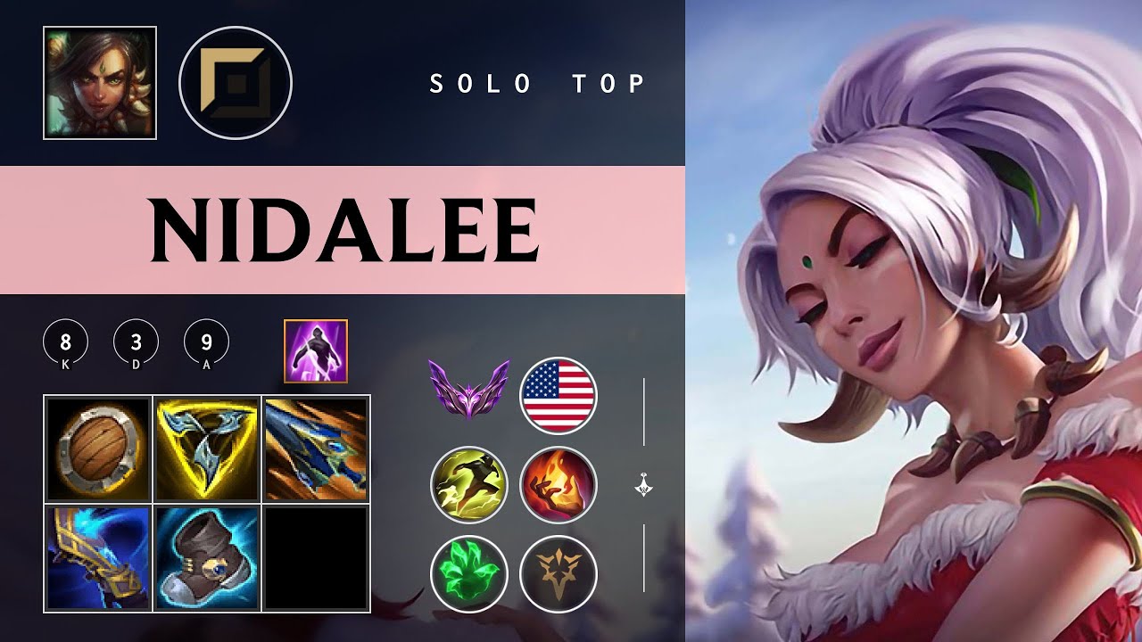 Nidalee Top vs Teemo - NA Master Patch 26.03