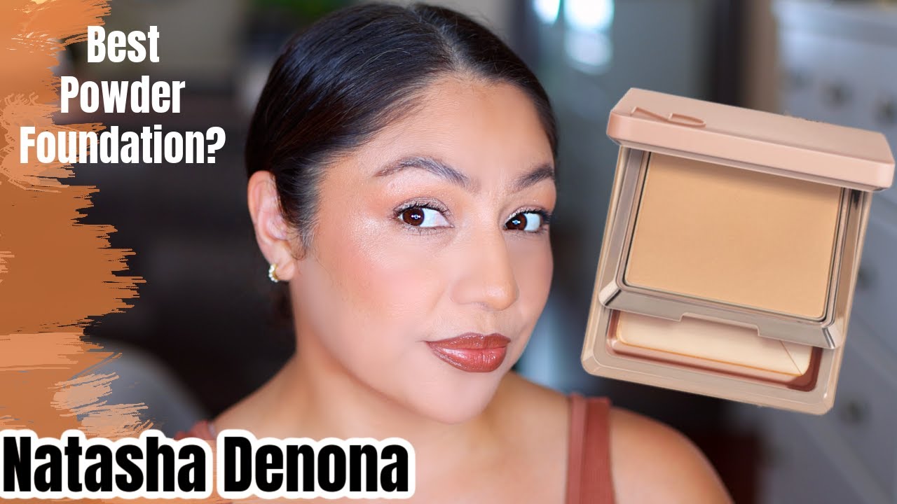 NATASHA DENONA HY GLAM POWDER FOUNDATION || BEST POWDER FOUNDATION?!