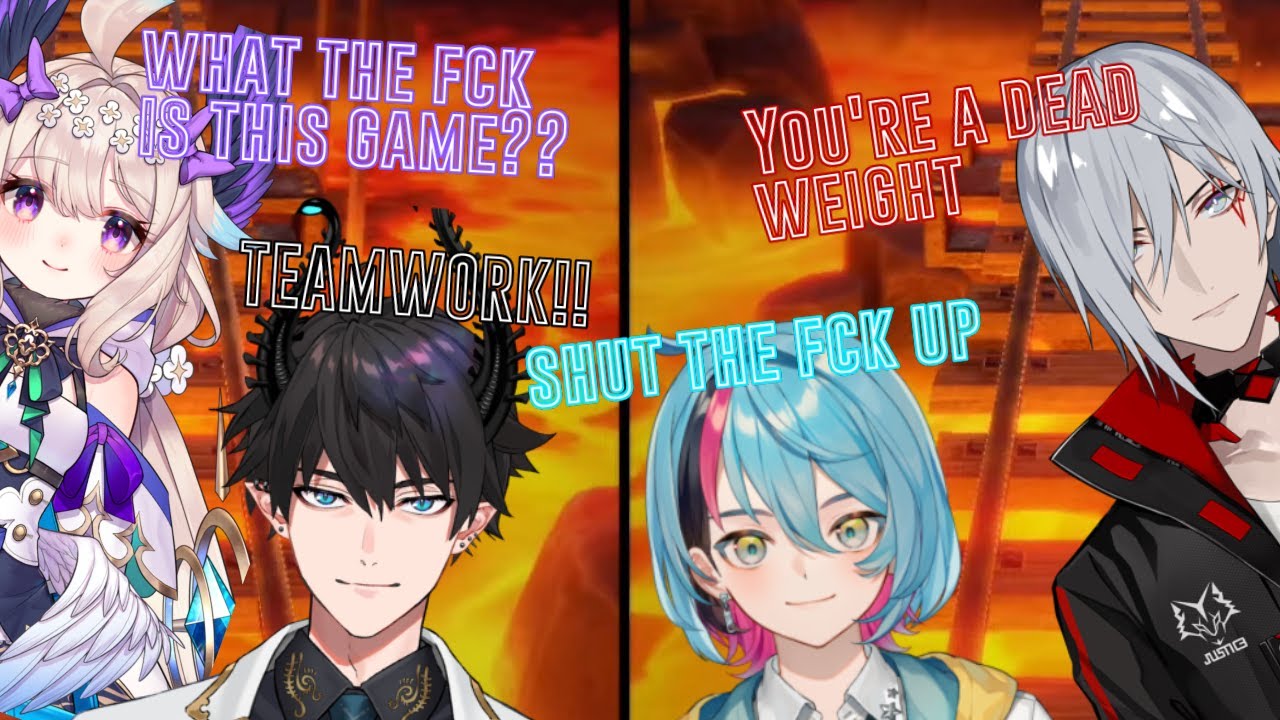 ren & kyo teamwork, but mostly ren { ren zotto | nijisanji en }