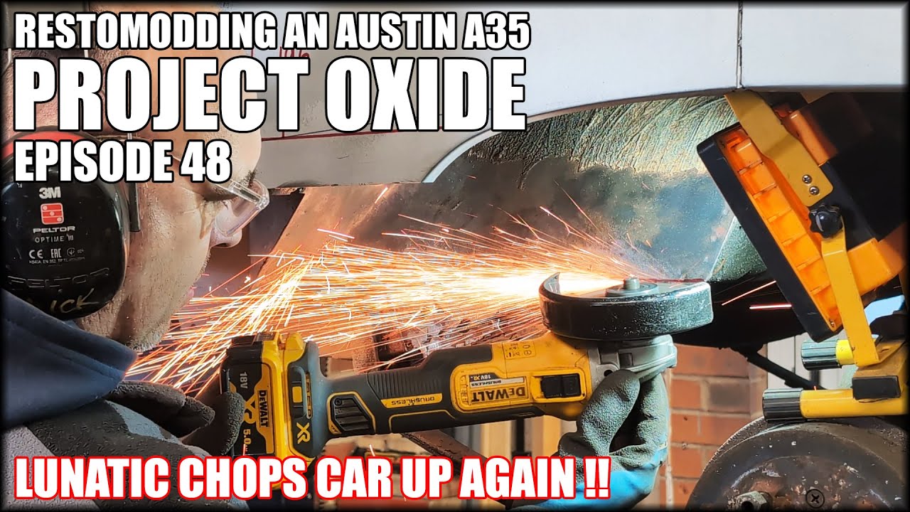 Восстановление стойки шасси Austin A35. Изготовление панелей. Проект «Оксид». Часть 48. Реставрац...