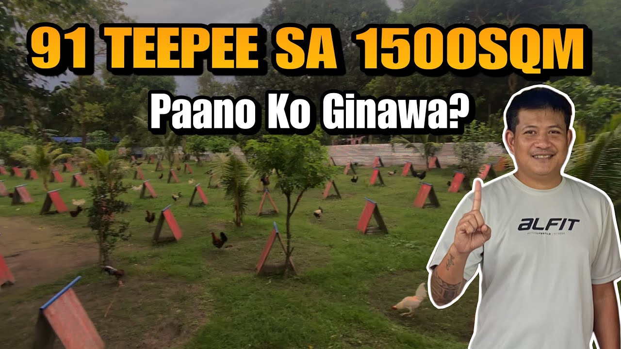 Paano Nagkasya ang 91 Teepee sa 1500sqm? | Smart Farm Layout Tips