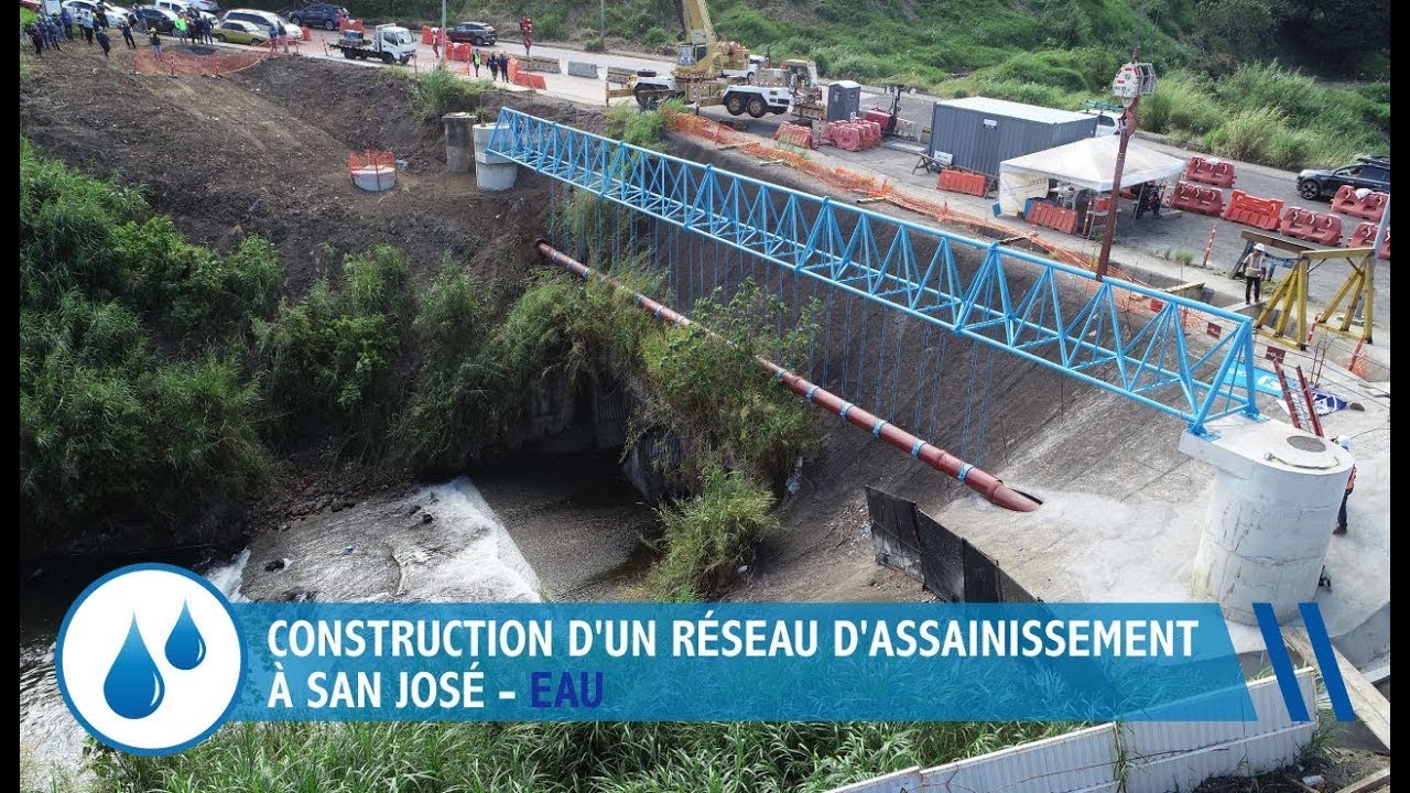 SADE – Construction d'un réseau d'assainissement à San José - Costa Rica