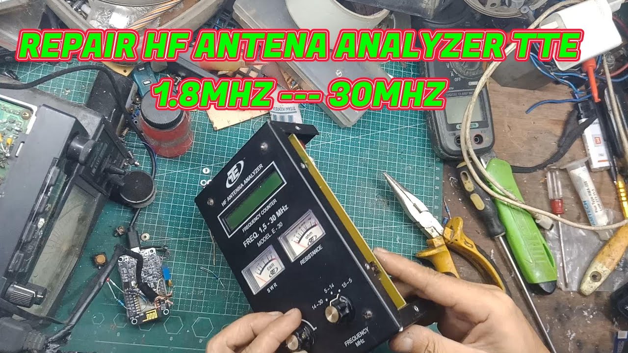 repair HF antenna analyzer TTE