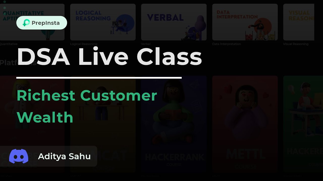 Richest Customer Wealth